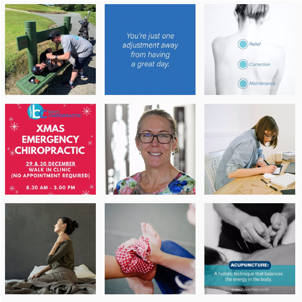 bays Chiro reset marketing