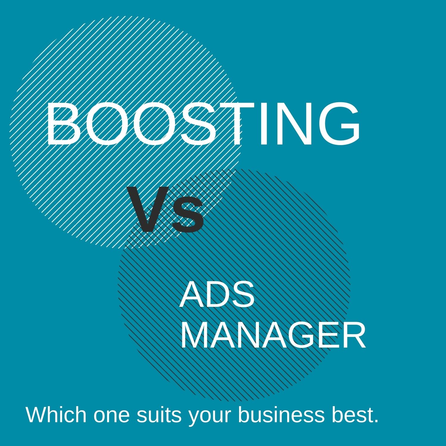social media ads or boost